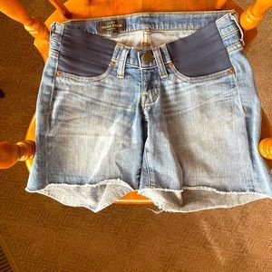 J. Crew Maternity Jean Shorts